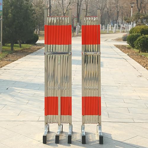 Garde-corps de sécurité mobile rétractable et barrière extérieure pour animaux - 7