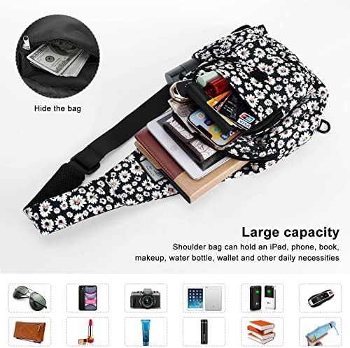 KAMO Small Sling Backpack Multipurpose Crossbody Shoulder Bag Sling Bag Backpack for Hiking Walking Biking Travel Cycling 5 KAMO Small Sling Backpack Multipurpose Crossbody Shoulder Bag Sling Bag Backpack for Hiking Walking Biking Travel Cycling