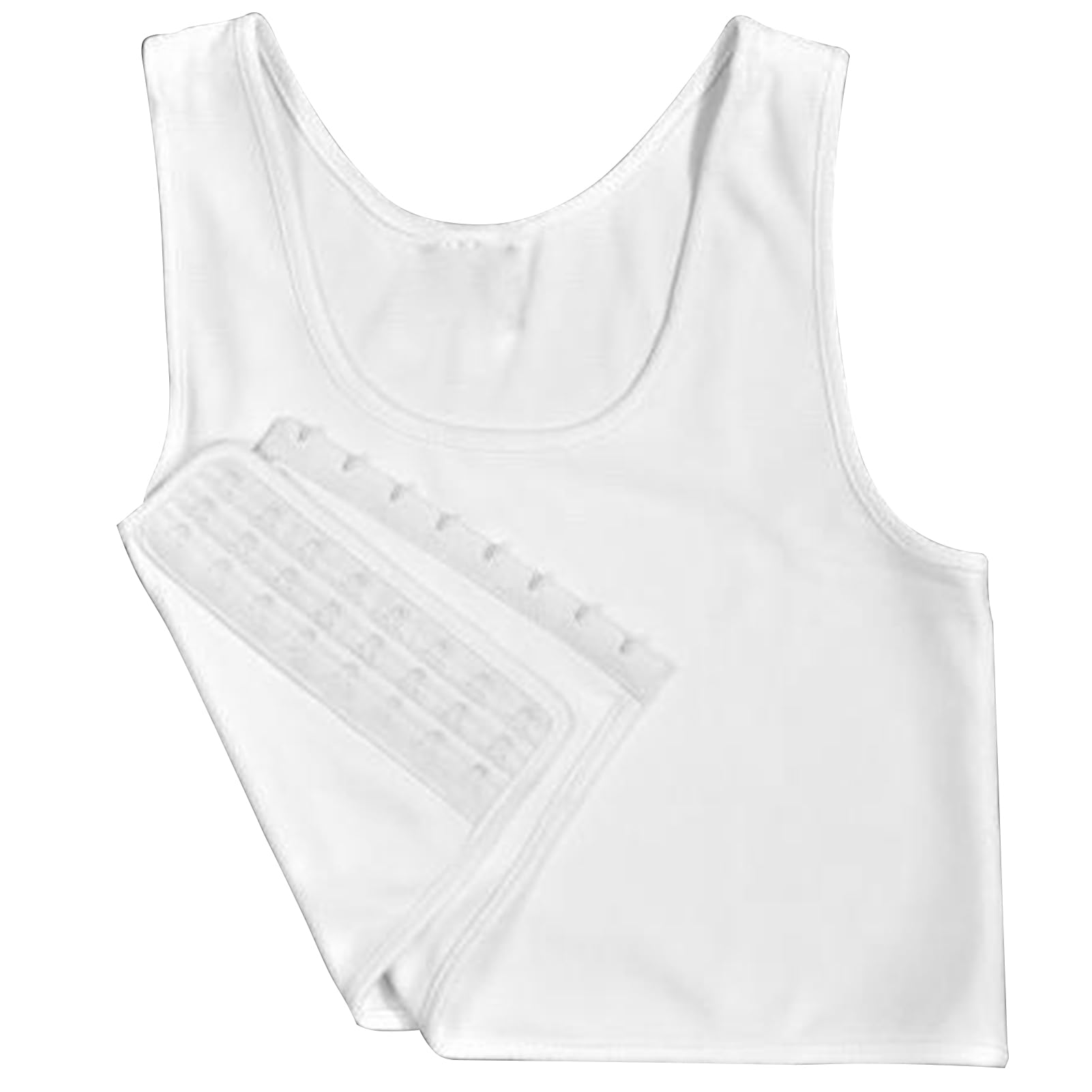 Short Corset, Breathable Chest Binder, Casual Sport Chest Vest, Short Tank Top Sport Bra for Tomboy Lesbian Cosplay