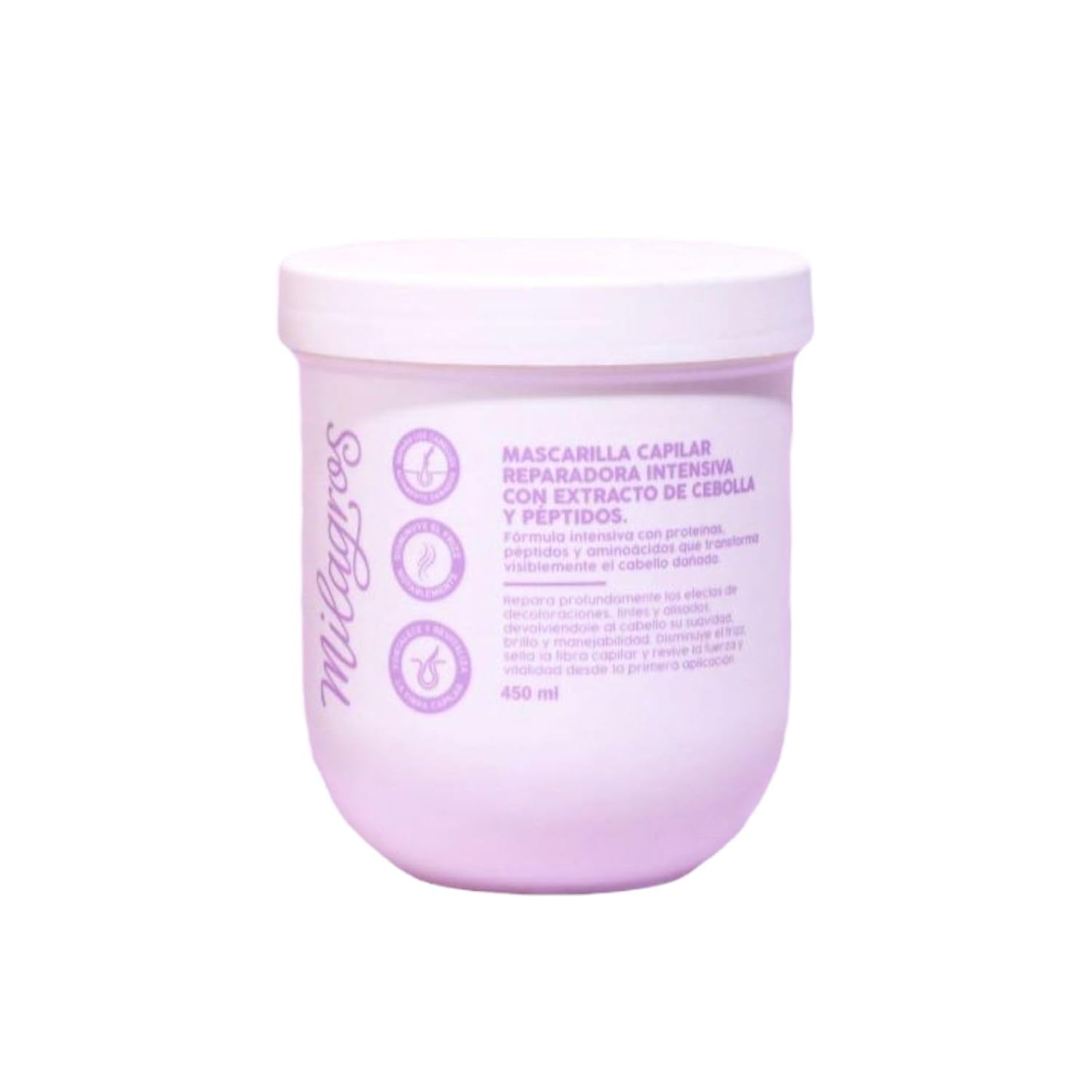 Mascarilla Capilar Reparadora Intensiva Con Extracto De Cebolla y Péptidos