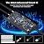 2025 TV Antenna Indoor Antenna for Smart TV, 2200+ Miles Long Range Reception tv Antenna with Amplifier Signal Booster for Local Channels, Clear Reception for 4K 1080p HD