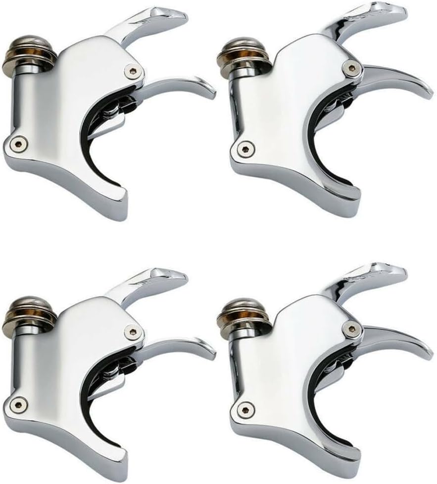 4PCS 41mm Windshield Clamps (Zinc Alloy) Assembly Set