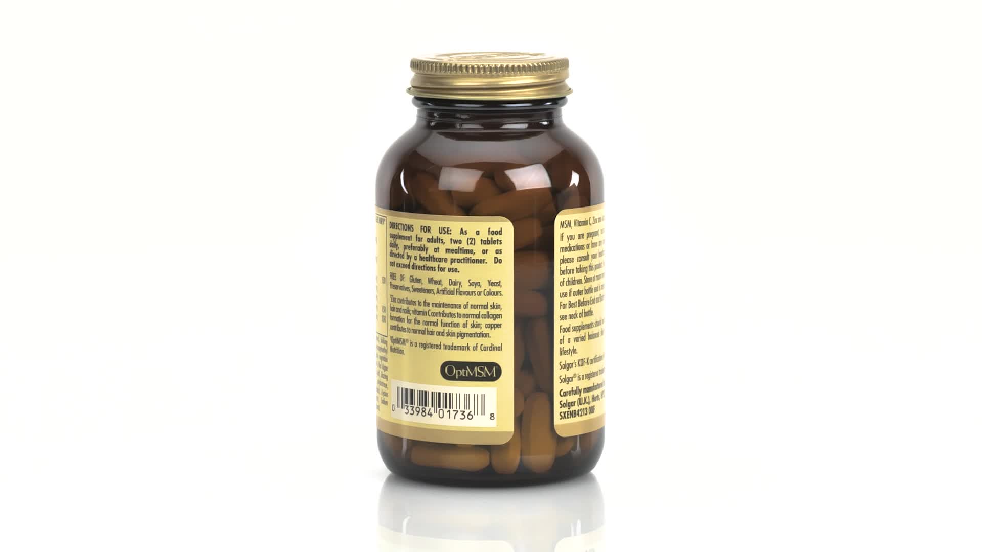 Solgar Haut Nagel Und Haar Msm Formel Glutenfrei Sojafrei 120 Vegane Tabletten Amazon De Drogerie Korperpflege 