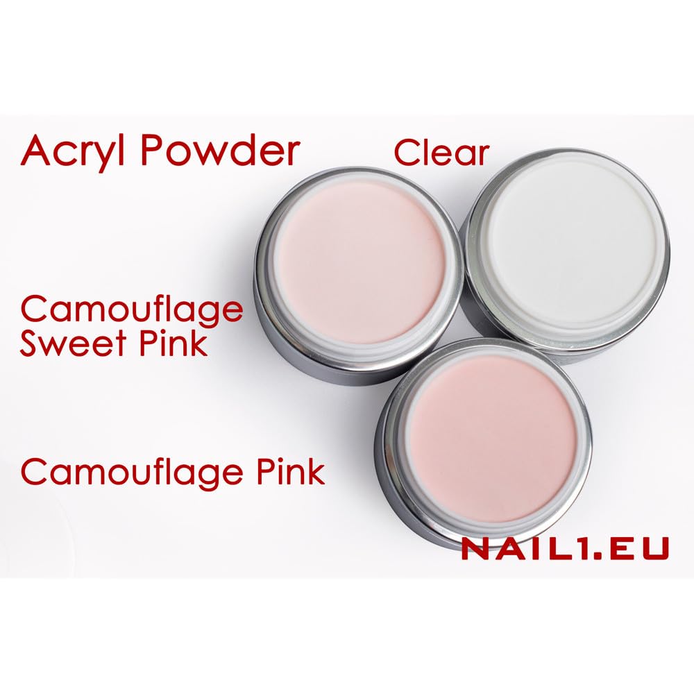 500g Make Up Acryl Pulver CAMOUFLAGE Sweet PINK, hautfarbe, Acryl Powder Puder