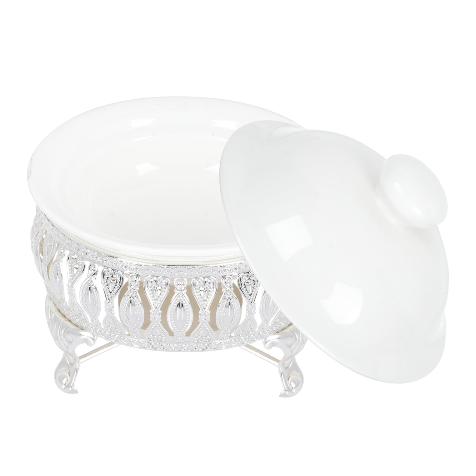 GLEAVI Teapot Warmer Candle Stand European Style Tea Rack Candleholder Heat Resistant Accessory for and Stable Use Lightweight Portable Design for Tea Lovers