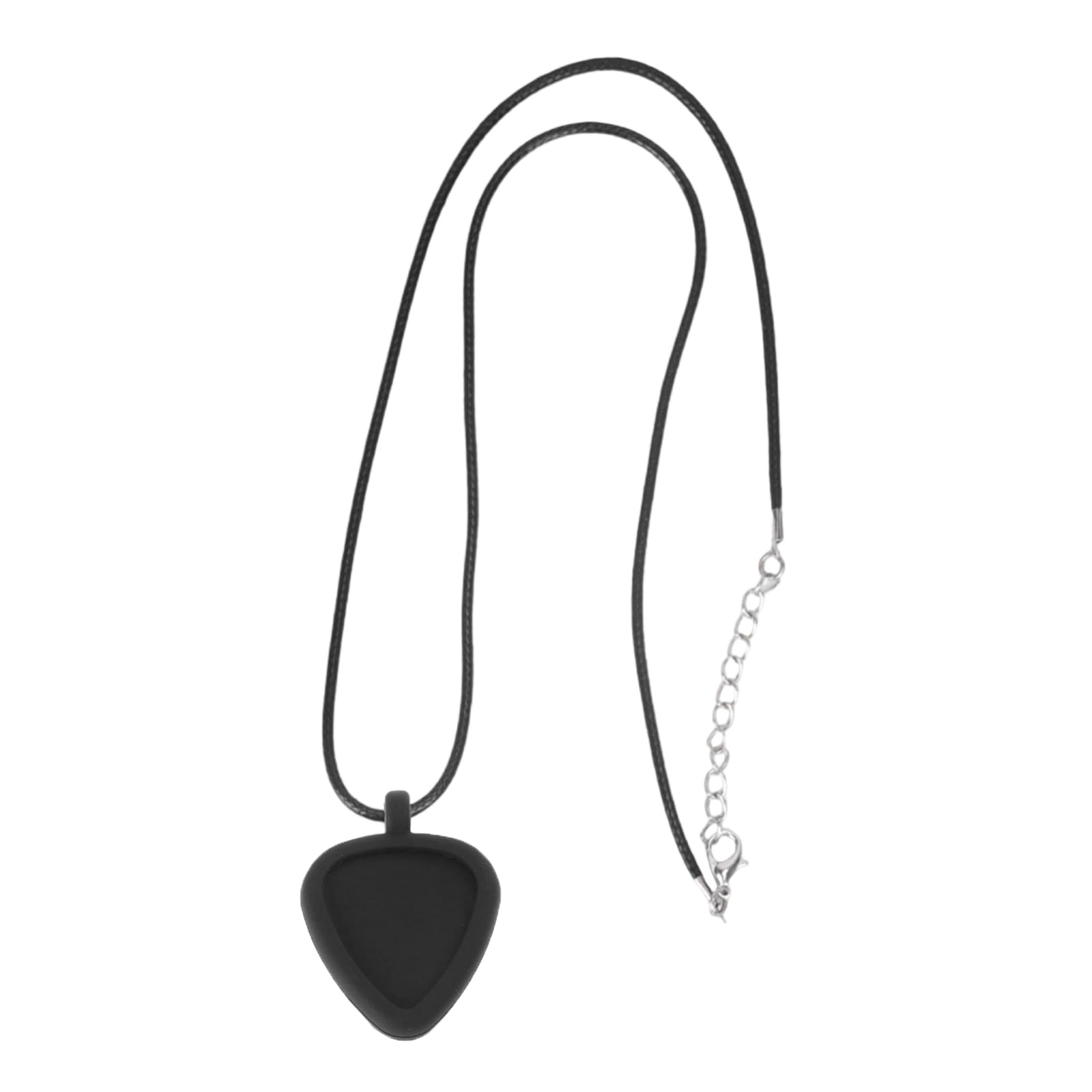 Tsophreniq Silicone Guitar Pick Holder Necklace Bass Ukulele Accessories Storage Musical Jewelry with Pick Holder for Guitarists Bass Ukulele Accessories Storage