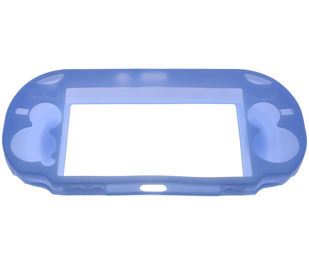 Blue Silicone Skin Protective Cover Compatible with Sony PSV
