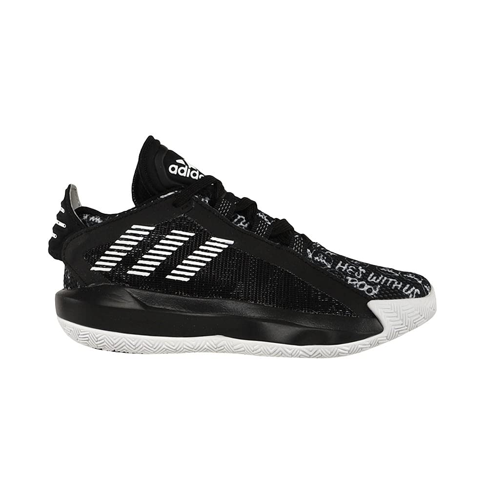adidas Kids Boys Dame 6 X Damian Lillard - Basketball Sneakers Shoes Casual - Black,White