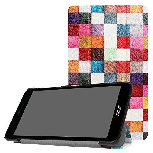 �yPCATEC�z Acer Iconia One 7 B1-790/K �^�u���b�g��p�X�^���h�@�\�t���P�[�X �O�� �J�o�[ ���^ �y�ʌ^ �X�^���h�@�\ PU���U�[�P�[�X (�����`)