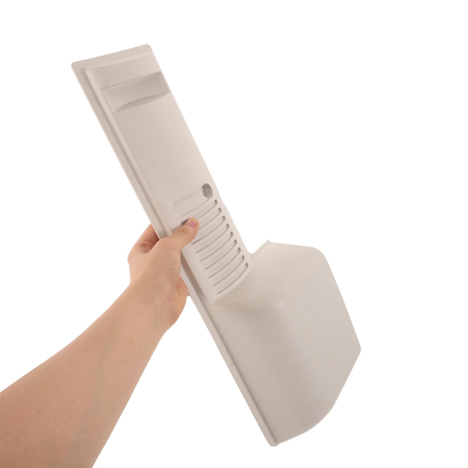 UPKOCH Tapa del receptáculo Exterior Protector Acondicionado ABS Blanco con asa para Bloque de terminales y cableado Exterior en azoteas