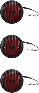 INOOMP 3 Pcs Luz Traseira Lâmpadas LED Lâmpada Traseira Lâmpada LED Lâmpada Traseira Motocicleta Luzes Traseiras Acessórios Para Automóveis Motocicleta Luzes Traseiras de Motocicleta
