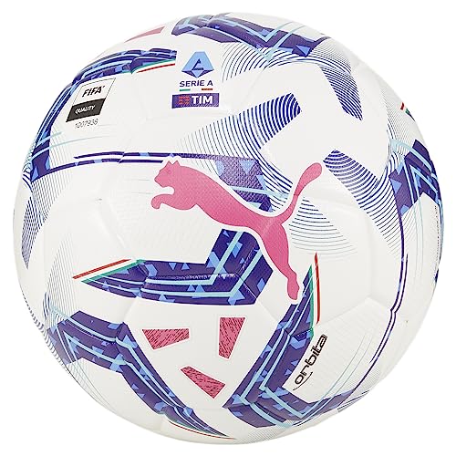 PUMA Orbita Serie A (FIFA Quality), Pallone da Calcio Unisex-Adulto, White, 5