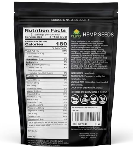 Moonee Naturals Hemp Seeds thumb #1