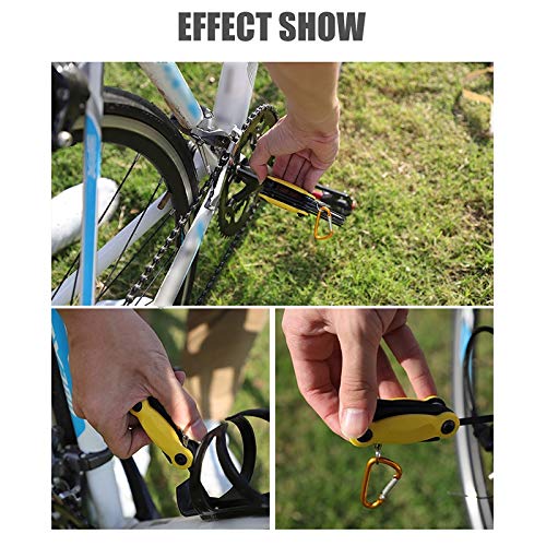 Fahrrad-Reparatur-Werkzeug-Kit Fahrrad-Werkzeug-Reparatur-Set Sechskant-Speichen-Fahrrad-Schraubendreher Stahl-Fahrrad-Multifunktionswerkzeug (Color : A)