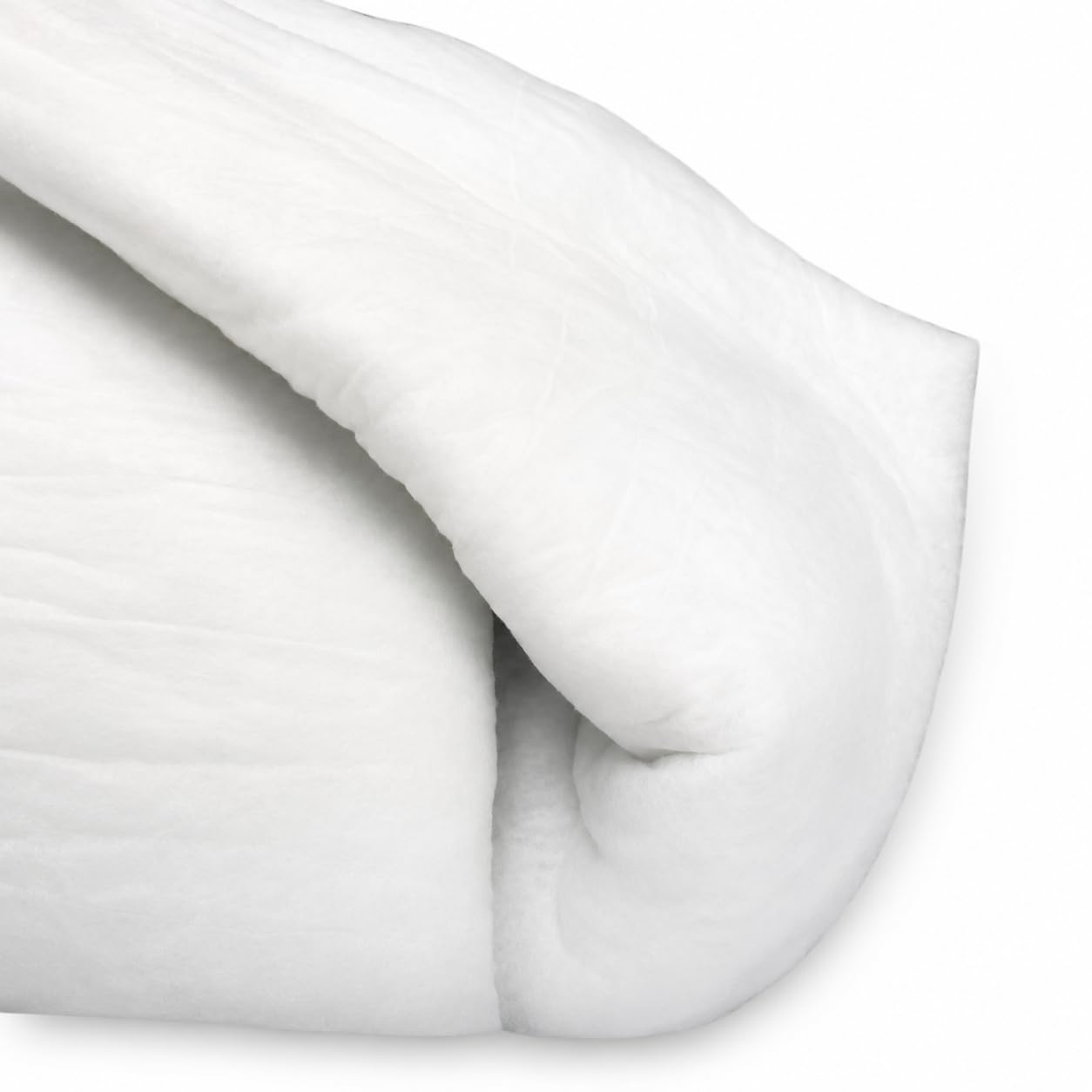 Upholstery Wadding 6oz — 60" (155cm) Wide, Cut Per Metre — Heavy Scrim-Coated Polyester Dacron Foam Wrap for Deep Cushions, Seats, Sofas & Headboards