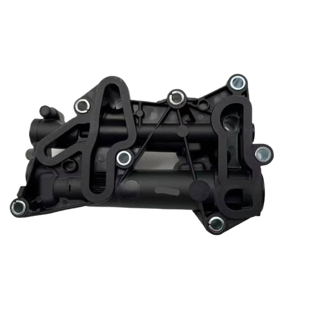Plastic Engine Coolant Flange Thermostat 11428507694 Compatible With BMW F07 F10 F30 X5 F15 E90 2.0L