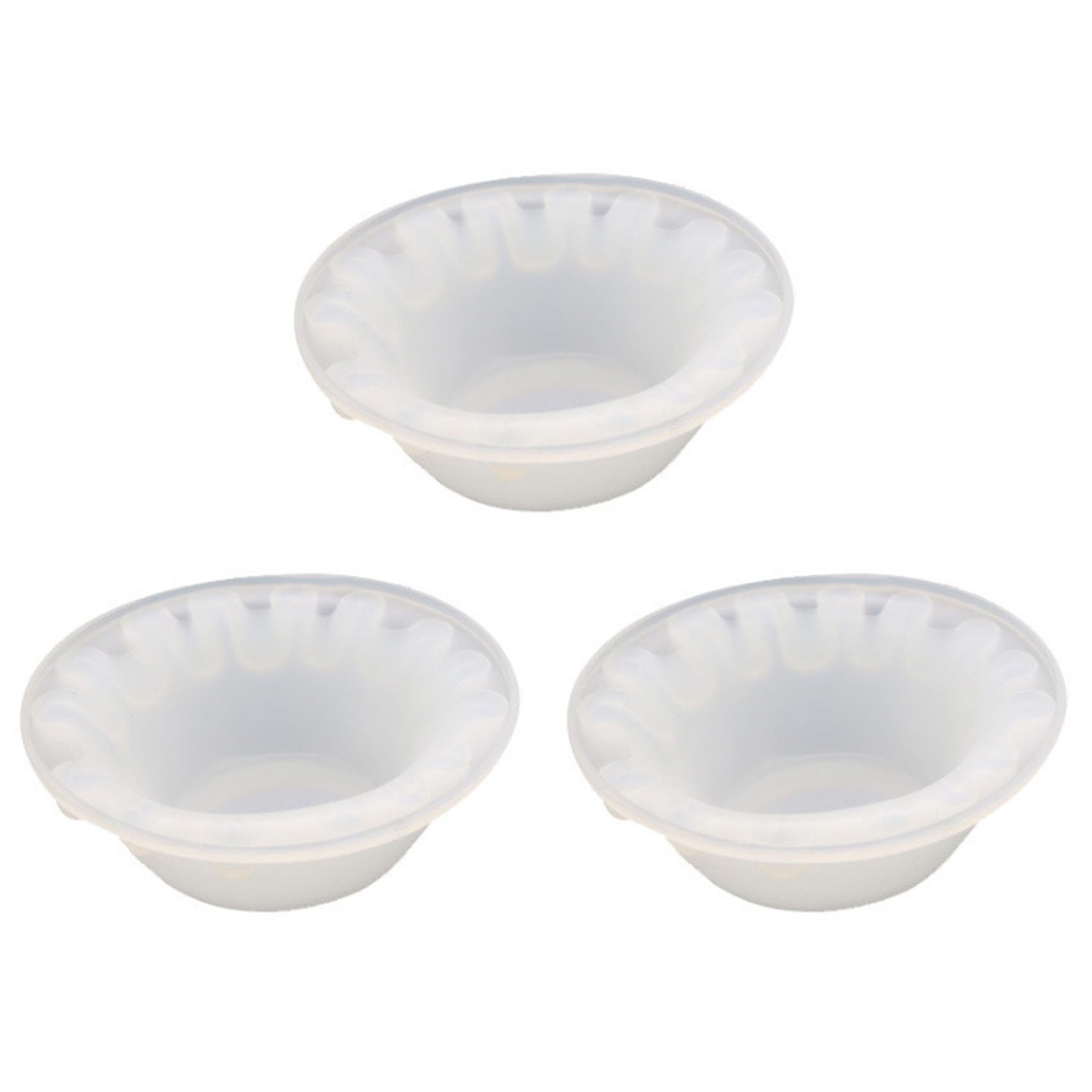 Vjsujehgy 3X Resin Silicone Molds Dish Tray Bowl Epoxy Resin Casting Molds for DIY Crafts Jewelry Storage Trinket Container