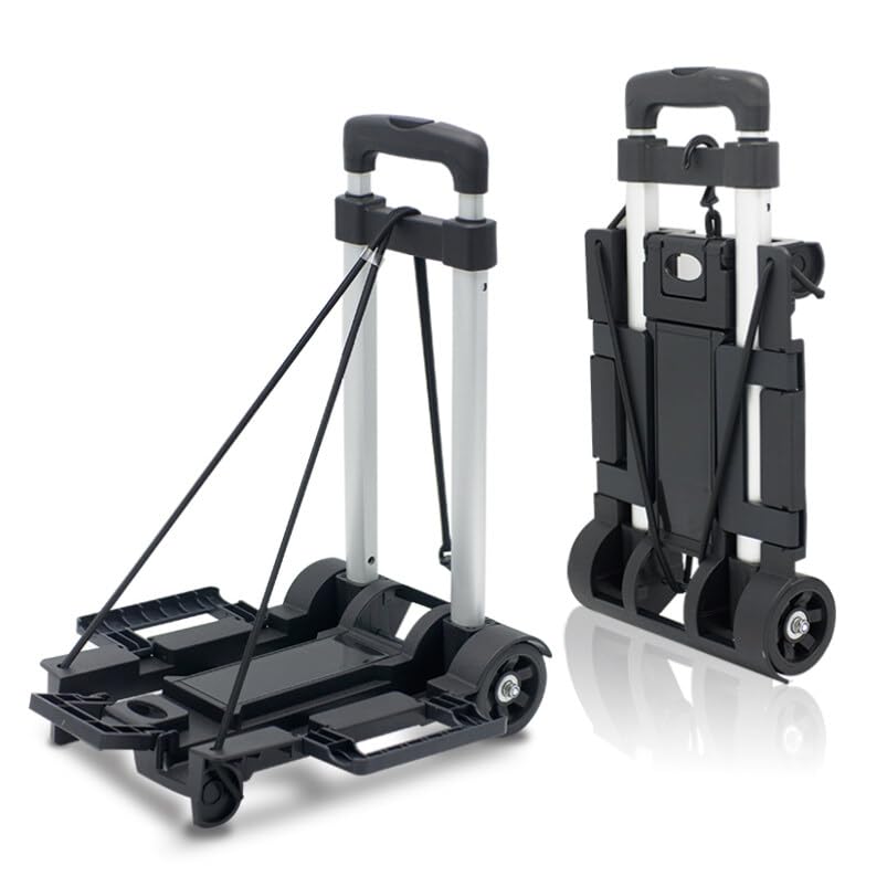 Carretilla Plegable de Aluminio para Compra y Equipaje miniatura 1