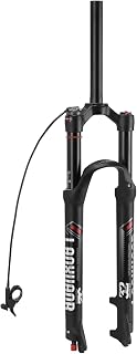 26/27,5/29 Zoll Mountainbike Gabel. Rückpralleinstellung. Gerade Gabelschaft/Konisches Gabelschaft Luftfederung, 100 mm Federweg, 9 mm Achse, Scheibenbremsen