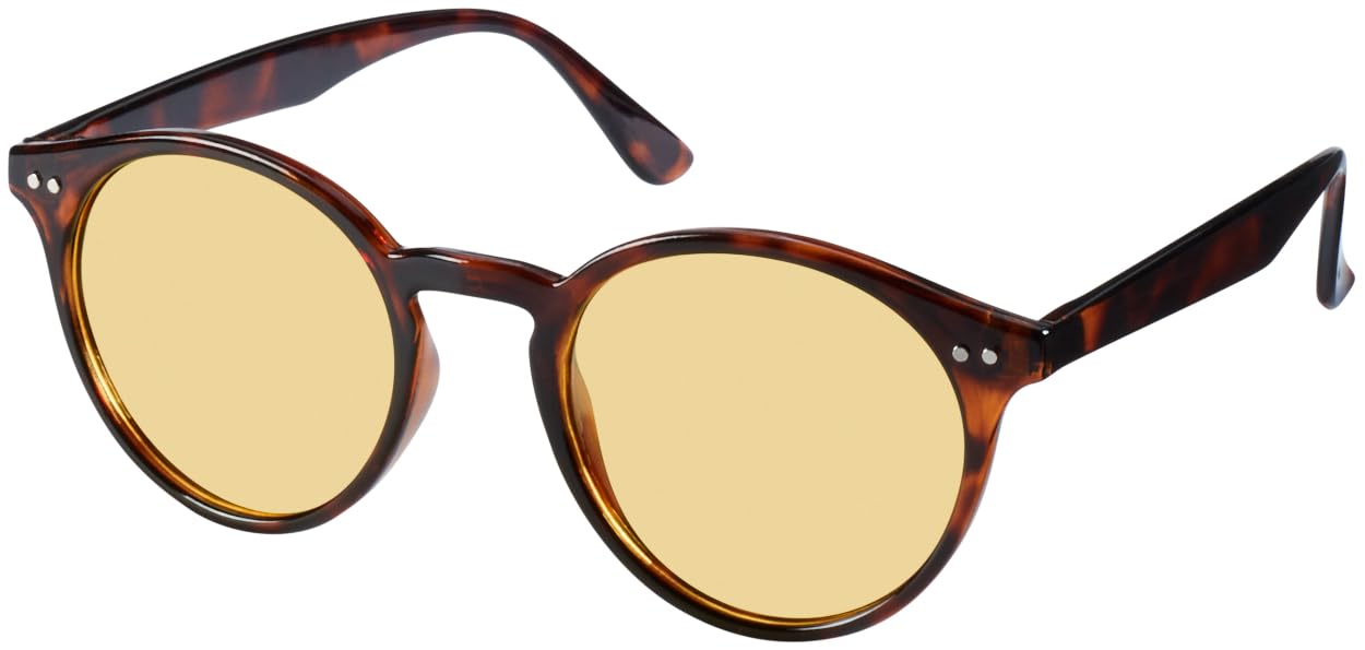 Remaldi Opticaid Driving Glasses Night Vision Anti Glare Polarised UV400 Charlie Tortoise Amber Lens Category 1