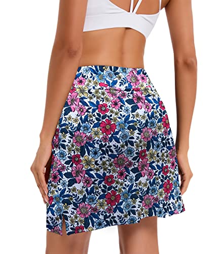 Image of Oyamiki Women's Active Athletic Skort Lightweight Tennis Skirt Perfect for Running Training Sports Golf