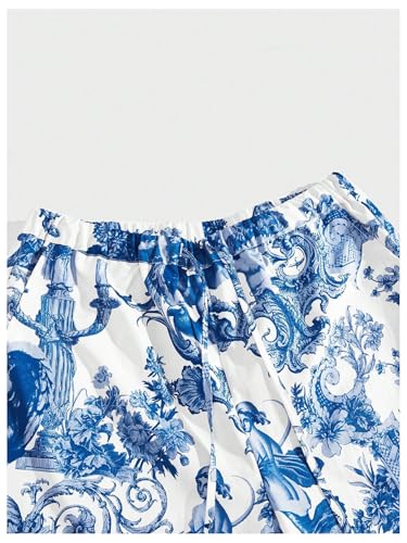 Men's Graphic Baggy Sweatpants Y2K Drawstring Straight Leg Street Track Pants4