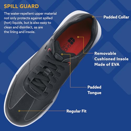 Shoes for Crews Women's Slip-Resistant Work Sneakers, Comfortable, Water-Repellant, Non-Slip, Removable Insoles - Image 4