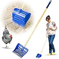 The Coop Scoop® Original 2-in-1 Chicken Poop Scooper & Rake – Made in The USA, Patented, Durable Sand Sifting Litter Shovel for Chicken Coops & Small Farm Animals