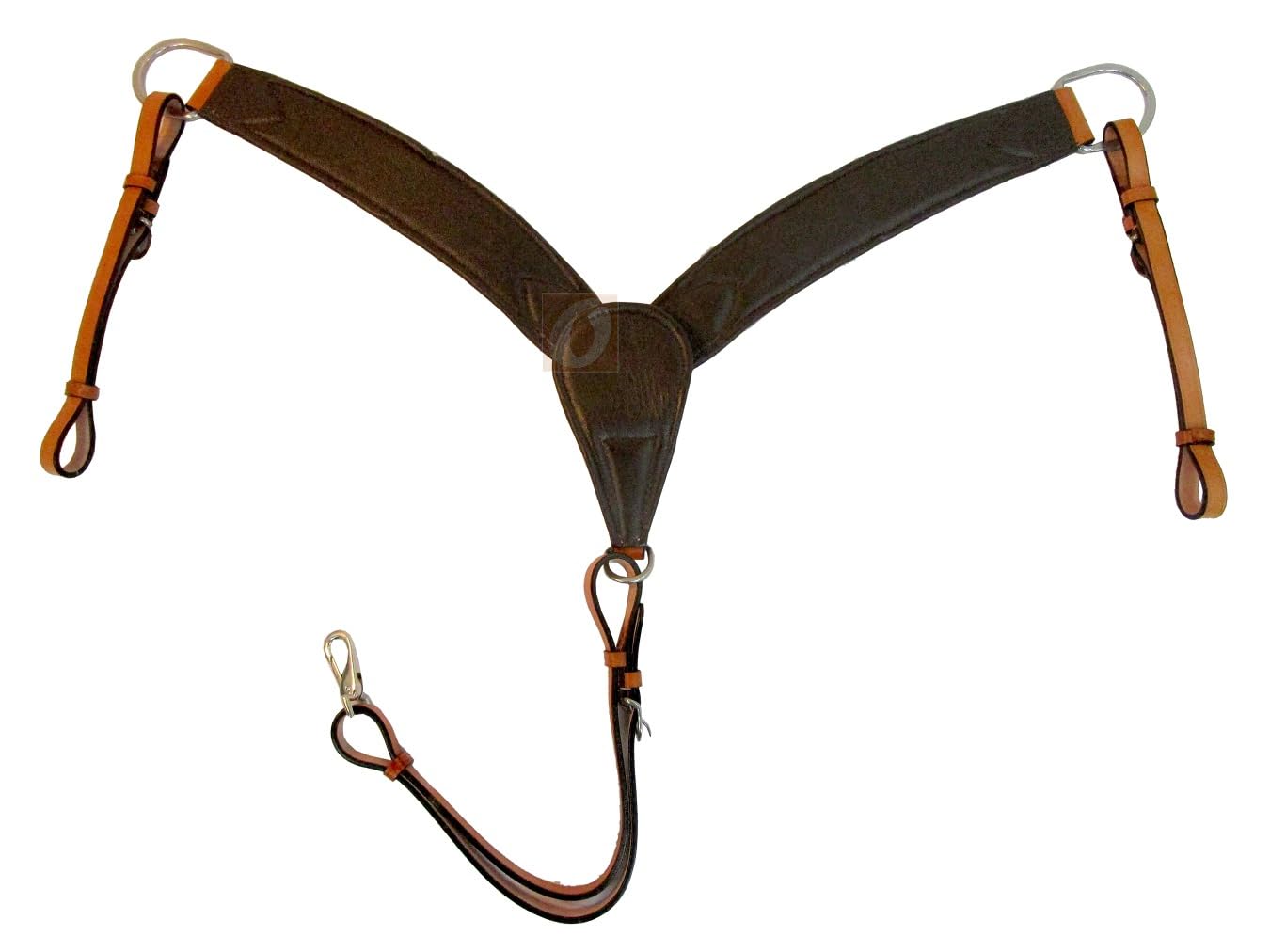 Tooled Leather Breast Collar – Handcrafted Western Tack | Ranch Hand