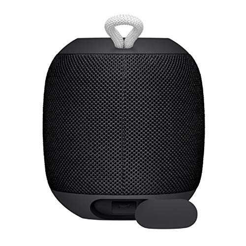 Image of Ultimate Ears Wonderboom Portable Wireless Bluetooth Speaker, Thundering Bass, 360 Sound, Waterproof, Connect Two Speakers for Loud Hi-Fi, 10 Hour Battery Life, 100 ft Range - Phantom Black