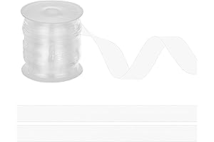 NBEADS 10.94 Yards(10m) Clear Elastic Strap for Strapless Dress