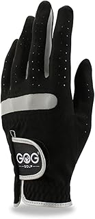 chensong Pack 1 Pcs Men's Golf Glove Left Hand Right Hand Micro Soft Fiber Breathable Non-Slip Golf Gloves Men Color Black golf glove