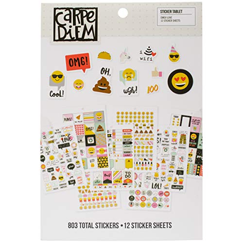 Simple Stories Emoji Love Sticker Tablet