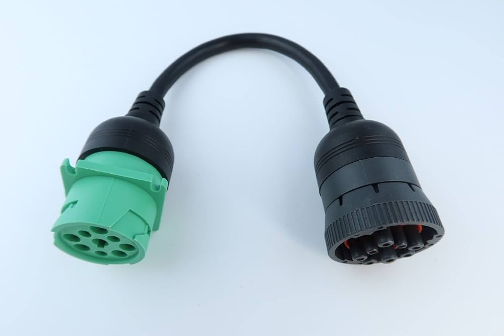 ディアヴォ wired ユゥ Amazon.com: YPP Gray 9Pin Type1 J1939 Port to New Green 9pin