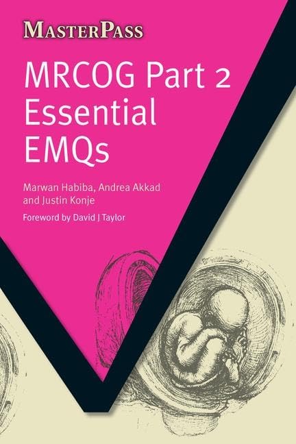 MRCOG: Pt. 2, 2008 (MasterPass)      1st Edition