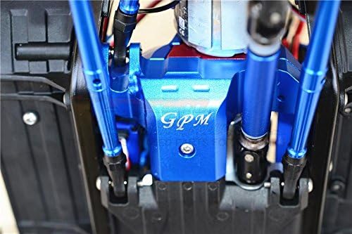 GPM For Traxxas TRX-4 Trail Defender Crawler Upgrade Parts Aluminum Transmission Lower Spur Gear Case Cover - 1Pc Set Red