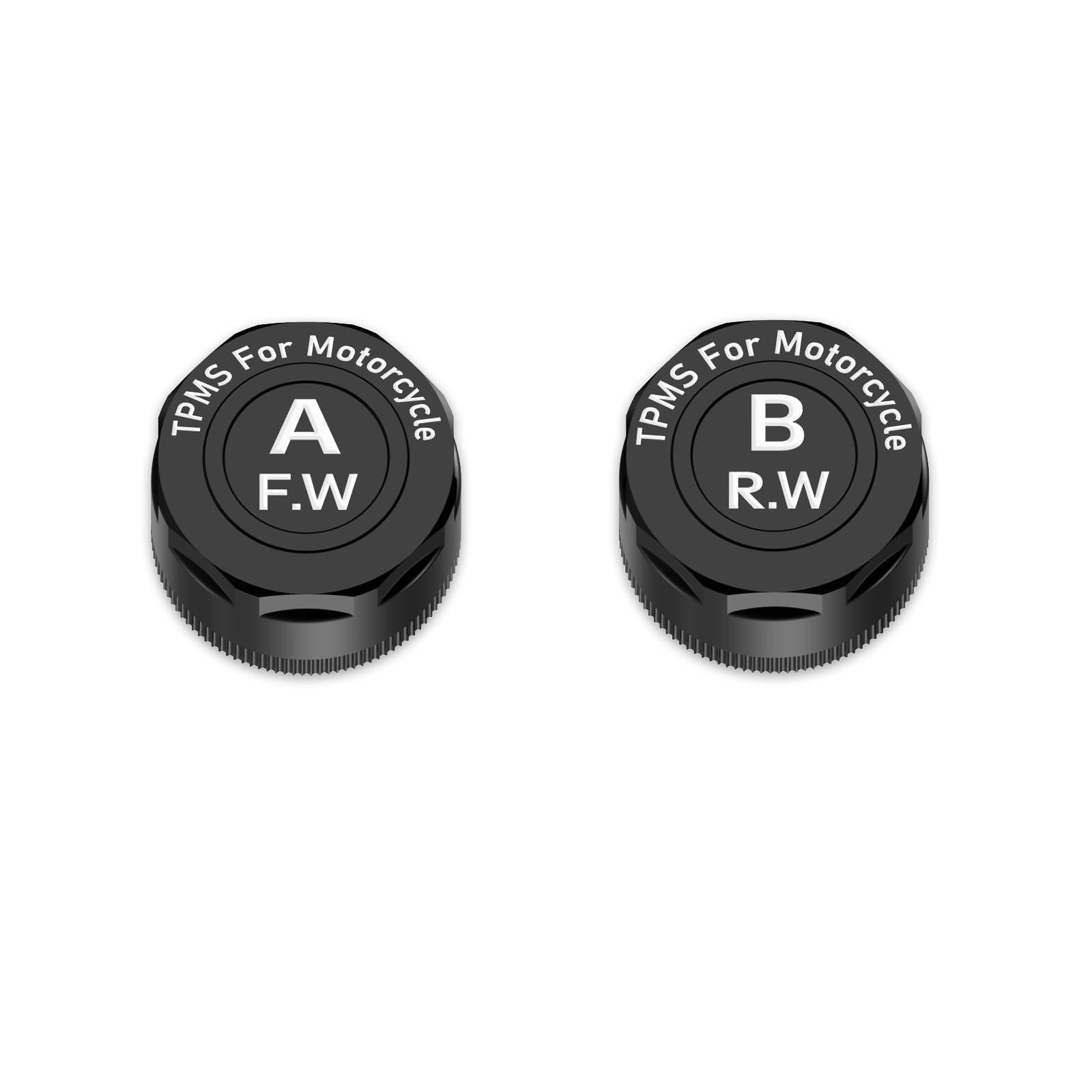 Front TPMS sensor for motorcycle