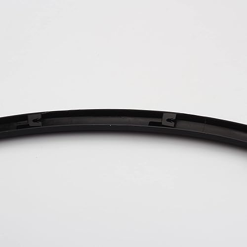 Miniatura 5 de Dasbecan Moldura para guardabarros de arco de rueda delantera compatible con Dodge Durango 2011-2018 Fender Flares lado izquierdo del conductor