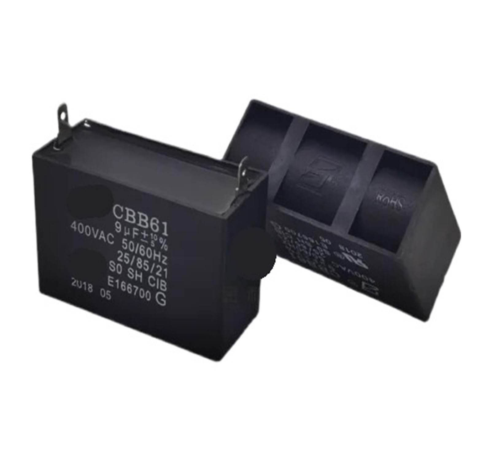 LEOTNNDQ 1pcs 9uF 400V CBB61 Capacitor 400VAC 9mf 9mfd
