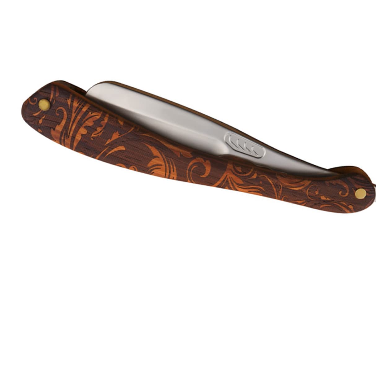 minkissy 3pezzi Rasoio Acciaio Inossidabile Con Porta Lame Pratico e Ergonomico Per Uso Quotidiano e Professionale Design Vintage Per Rasatura Precisa e Confortevole