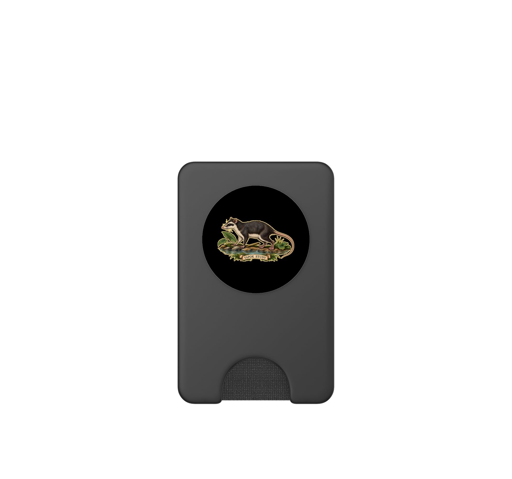 YAPOK Study Zarigüeya Acuática de Río PopSockets PopWallet para MagSafe