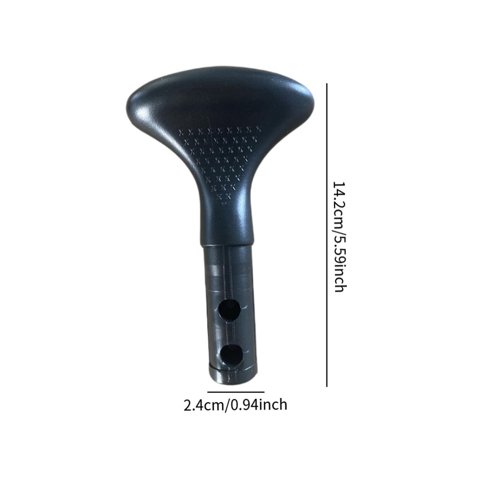 Menolana Kayak Paddle Handle, Boat Paddle Grip, Non Slip Replacement Canoe Paddle, Handle, Paddle Accessory for Rafting Paddleboard, 2 Hole