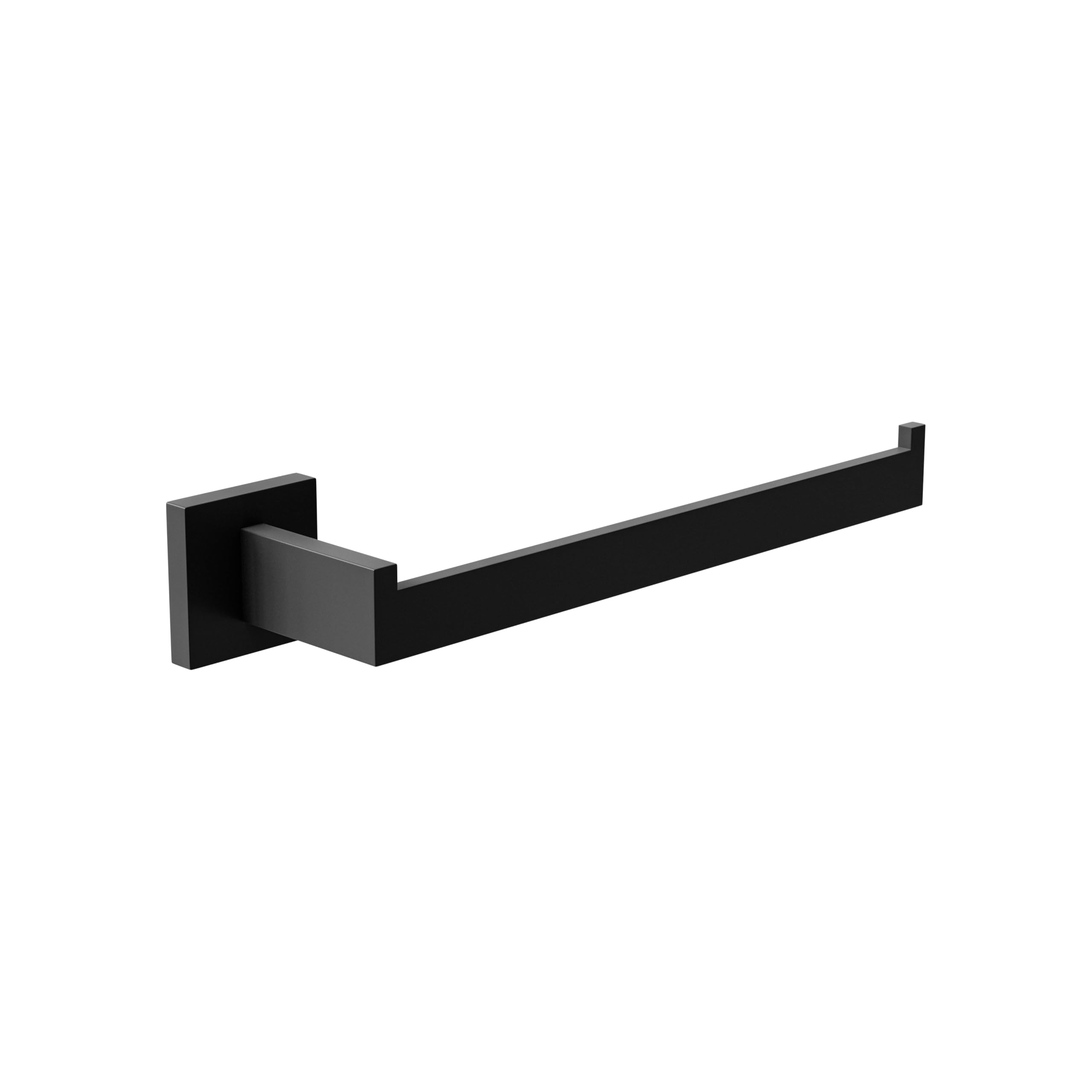 Amig - Bathroom Towel Rail Mod. Isla-2, Black, 270 x 75 x 55 mm