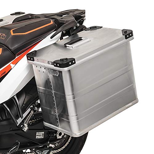 Alukoffer Motorrad Bagtecs Gobi 45 Liter Aluminium Seitenkoffer Motorradkoffer