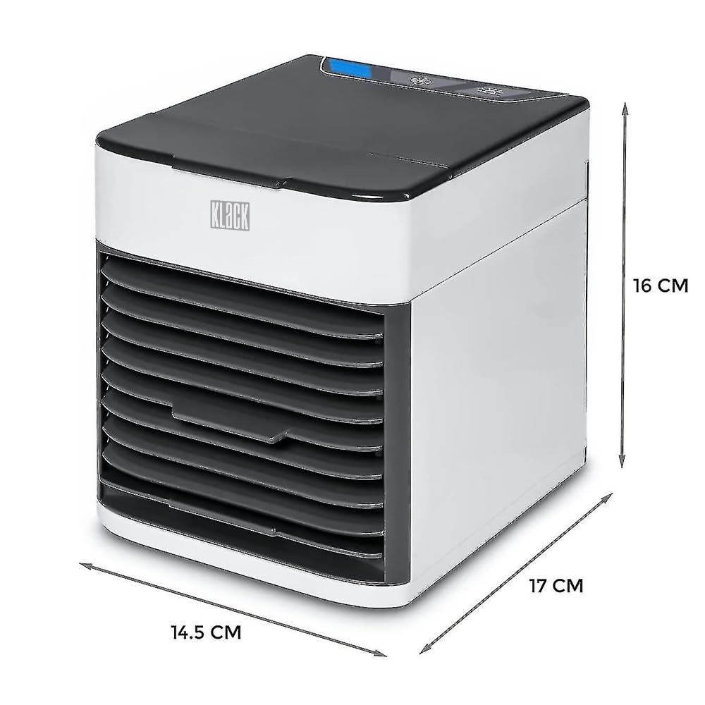 Klack Ventilador Aire Climatizado Portátil Mini USB Para Hogar con Difusor De Agua