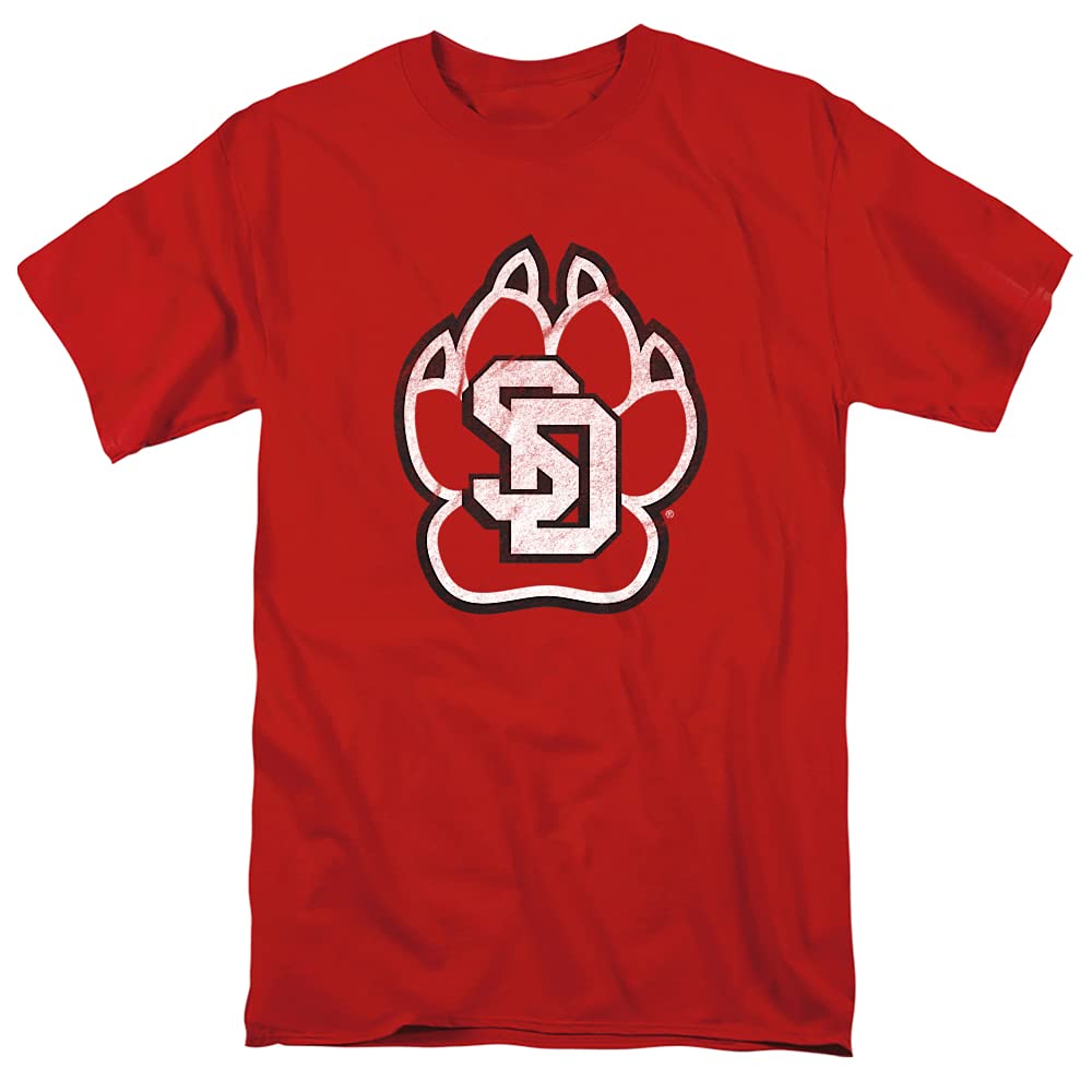 LOGOVISION Official Collegiate Distressed Primary Logo Adult T-Shirt Collection — view 87