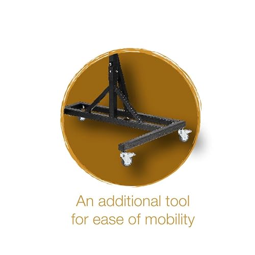 Sonic Energy Gong Ständer Rollen – Anbauteil für Sonic Energy TMGS, TMGS-2 und TMGS-3 Gong Ständer – Inkl. Bremssystem (TMGS-W)