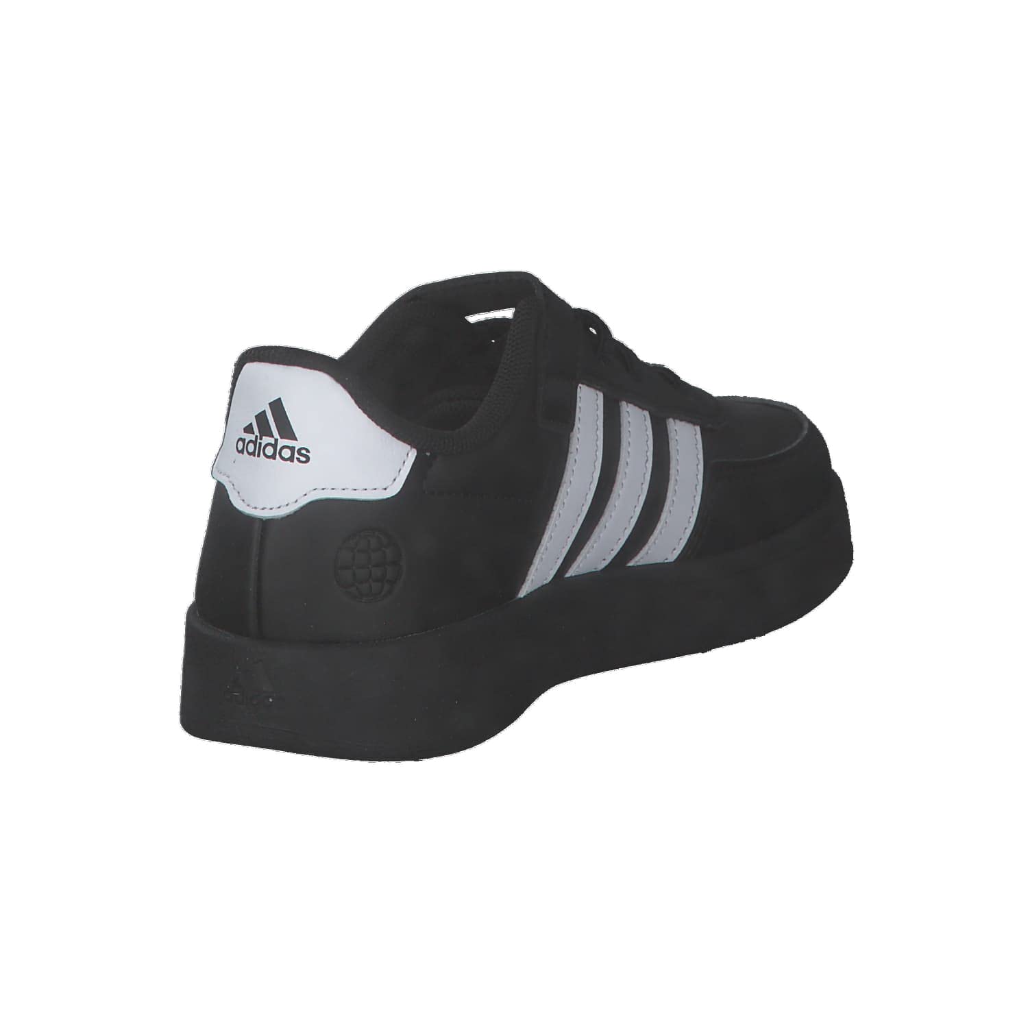 adidas Unisex niños Breaknet Lifestyle Court Elastic Lace and Top Strap Shoes, core black/Cloud white/Cloud white, 38 EU