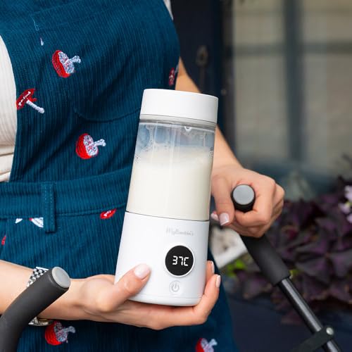 Scaldabiberon Thermos Di Mybambini Scaldabiberon Thermos Per Bambini In Viaggio, Scaldabiberon Ricaricabile, Riscaldamento Rapido, 4 Impostazioni Di Temperatura, Riscalda Fino A 8 Biberon - 4