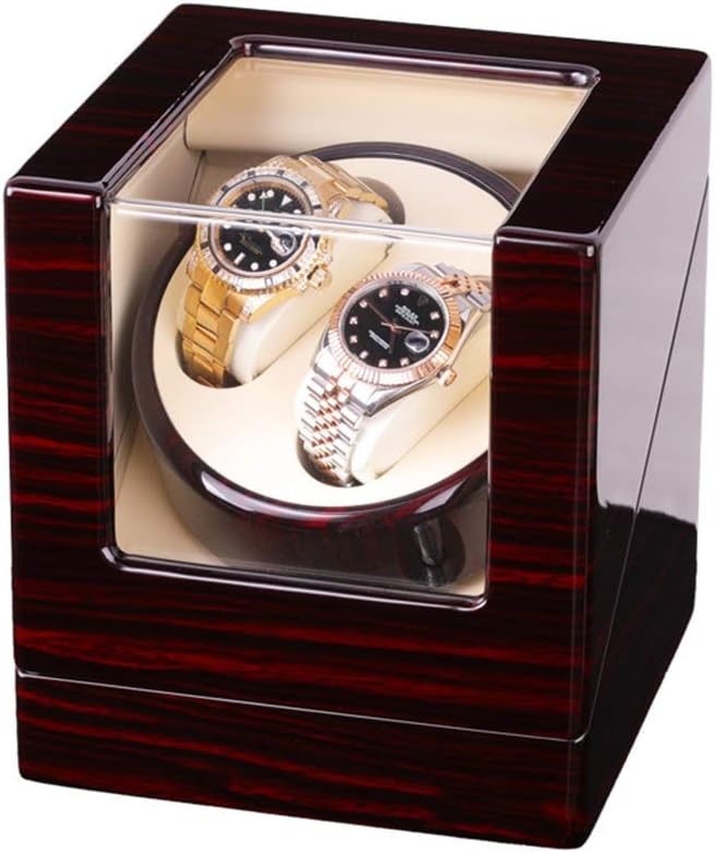 Watch Winders Watch Winder Boxes 2+0 Automatic Watch Winder Mechanical Watch Chain Box Mechanical Watches Watch Boxes Turn Table Device Watch Winder Watch Box,A